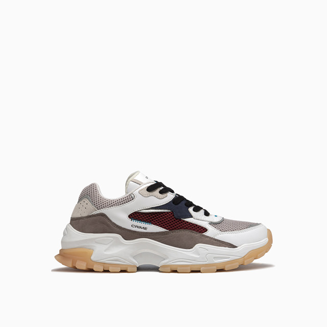 SPRINT RUNNER GREY-BORDEAUX