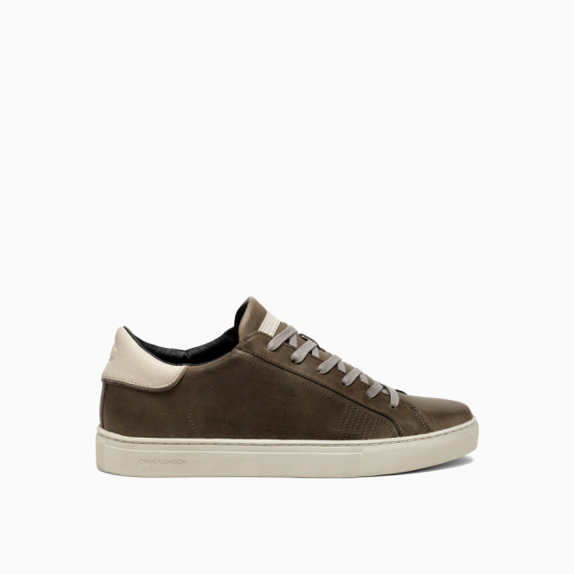 LOW TOP ESSENTIAL MILITARY GREEN-BEIGE