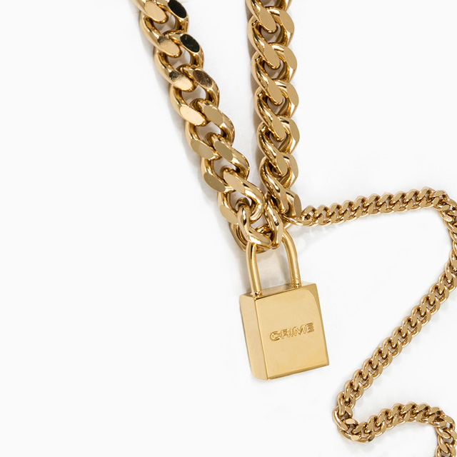 CRIME LOCK NECKLACE