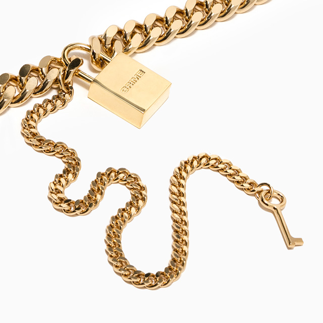 CRIME LOCK NECKLACE