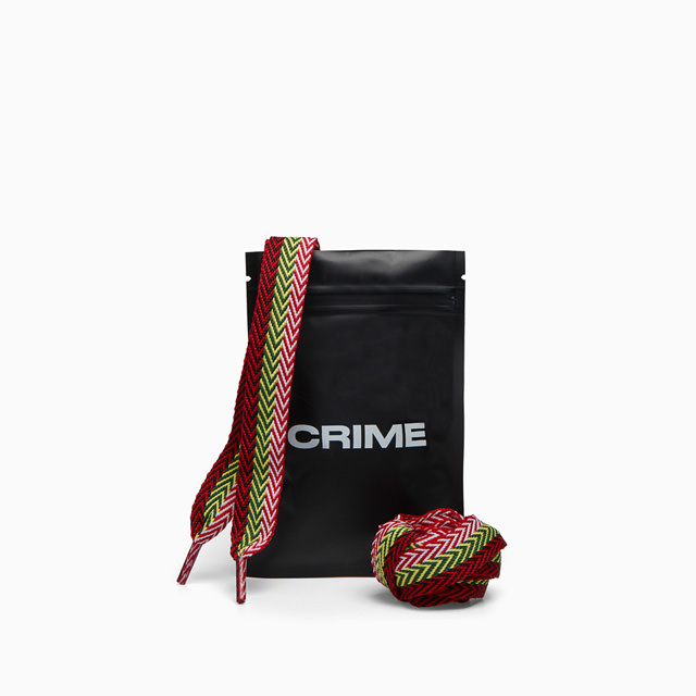 CRIME SHOESLACES JAMAICA ME CRAZY