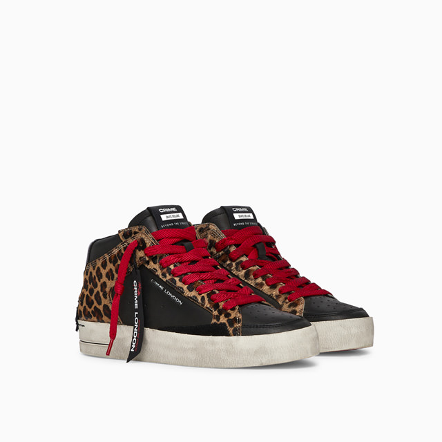 SK8 DELUXE MID BLACK-SAFARI