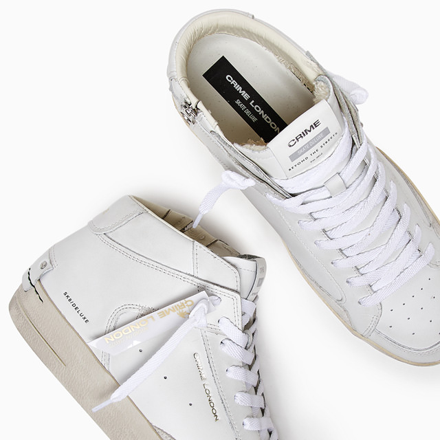 SK8 DELUXE MID WHITE