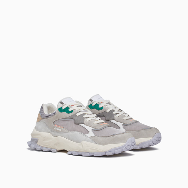 SPRINT RUNNER GREY-GREEN TWIST