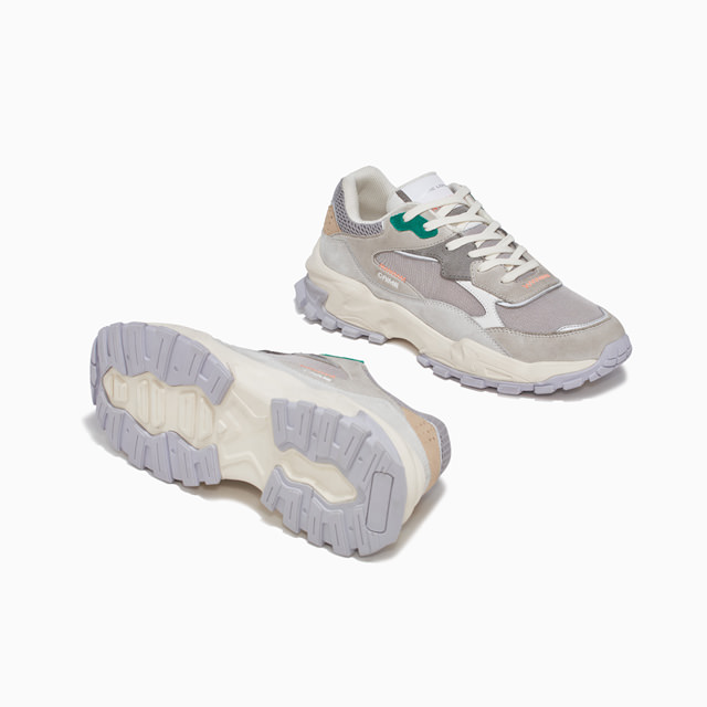 SPRINT RUNNER GREY-GREEN TWIST