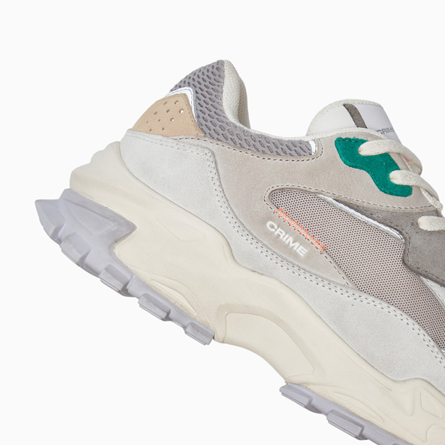 SPRINT RUNNER GREY-GREEN TWIST