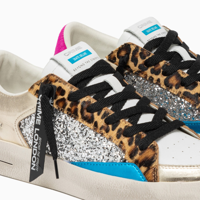 SK8 DELUXE LEOPARD SHINE