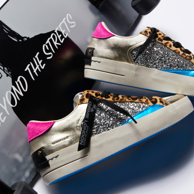 SK8 DELUXE LEOPARD SHINE